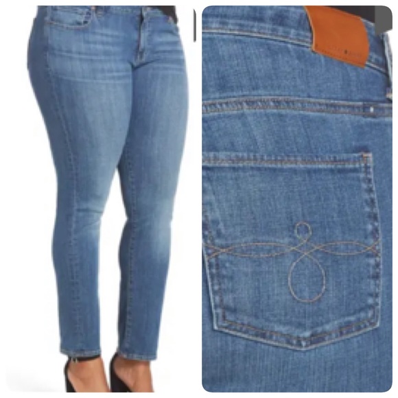 Lucky Brand Ginger Straight Jeans Plus Siz… - Picture 2 of 6